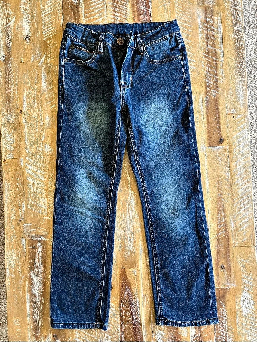 Hudson jeans Boys Size 8 Blue Straight Leg